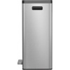 Afbeelding van EKO EcoCasa 2 recycling prullenbak 30+30 liter - RVS - Mat staal