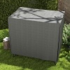 Afbeelding van Outsunny Polyester Donkergrijs 177L x 114B x 152H cm Bescherming voor Schommel