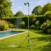 Afbeelding van Kinzo Tuindouche met Statief - Verstelbaar tot 220 cm - 7 Sproeistanden
