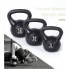 Afbeelding van HOMCOM Kettlebell van kunststof, 27L x 21B x 31H cm, zwart