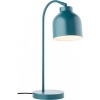 Afbeelding van BRILLIANT Sven tafellamp turquoise, metaal, 1x A60, E27, 40W, zonder lampen, A++