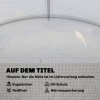 Afbeelding van Outsunny Kashoes-PE-300L x 300B x 200H cm - Wit