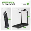 Afbeelding van Tunturi Cardio Fit T5 Loopband - Inklapbare hardloopband met bluetooth en 14 programma's
