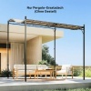 Afbeelding van Outsunny Pergola Gazebo Vervangdak - Polyester - 298L x 293B x 1H cm - Crèmewit