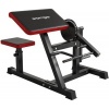 Afbeelding van SPORTNOW Beinstrecker van staal, kunstleer - 105L x 95B x 80H cm - Zwart