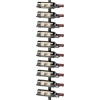 Afbeelding van HOMCOM - Wijnrek - Staal - 27L x 10B x 116H cm - Zwart
