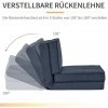 Afbeelding van HOMCOM Bodensofa met zitkussen 839-324