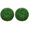 Afbeelding van HOMCOM - Kunstplant Buxus - Set van 2