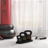 Afbeelding van SPORTNOW Kettlebell van kunststof, 18L x 18B x 24H cm - Zwart