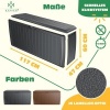 Afbeelding van KESSER® Opbergbox, 290 liter, met wieltjes, handgrepen