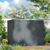 Afbeelding van Outsunny Tuinschommelhoes - Oxford - 220L x 125B x 172H cm - Grijs