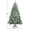 Afbeelding van Coast Kunstkerstboom 180 cm met metalen voet en PVC naalden