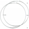 Afbeelding van Glams ronde buis oorringen - 45 mm - Zilver