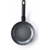 Afbeelding van BK Universe Koekenpan 24cm - PFAS-vrij - Inductie - Keramisch - Ovenbestendig tot 160°C - Zwart/Gran