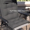 Afbeelding van Outsunny - Ligbedkussen - Polyester - Donkergrijs