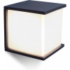 Afbeelding van LUTEC Box Cube Buitenwandlamp - E27 - Donkergrijs