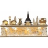 Afbeelding van HOMCOM Kerstdorp met LED-verlichting 830-516V00