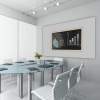 Afbeelding van Relaxdays krijtbord met houten lijst, afwasbaar, 40 x 60 cm, zwart, voor bureau of kantoor
