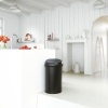 Afbeelding van Brabantia Touch Bin Prullenbak - 60 liter - Mat Zwart