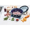 Afbeelding van BK Fortalit Emaille Braadpan 36cm/7.5L – Inductie – Ovenbestendig tot 230 graden – Zwart/Blauw