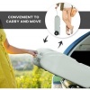 Afbeelding van Outsunny - Afvalwatertank voor Campers - met Wielen - 40 L
