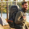 Afbeelding van Outsunny 8-delige camping kookset met anti-verbrandingsgrepen, voor 2 personen, grijs