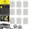Afbeelding van KESSER® Aanhangernet, 2 x 3 m, fijnmazig | aanhangernet met spankabel en netkoord, containernet voor