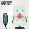 Afbeelding van TRUUSK Ergonomische Bureaustoel met Vibratiemassage en Verwarming - Verstelbaar en Ligfunctie