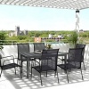 Afbeelding van Outsunny Aluminium Gartentafel in Grijs