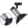 Afbeelding van Neordic Runa Wand- en Plafondlamp GU10 230V max. 20W dimbaar Zwart/Antraciet