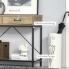 Afbeelding van HOMCOM Consoletafel met 2 lades