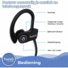 Afbeelding van TwinQ Draadloze In-ear Bluetooth Sport Oordopjes - Zwart voor hardlopen of fitness