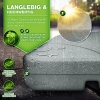 Afbeelding van Tillvex® Parasolstandaard 60 liter / 80 kg, 4-delig, weerbestendig, vulbaar met water of zand