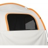 Afbeelding van Outsunny Heckzelt van polyester en fiberglass - 239L x 210B x 210H cm - Lichtgrijs