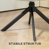 Afbeelding van HOMCOM Accentstoel van Polyester, meerlaags paneel 60x61x88 cm Crèmewit