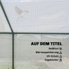 Afbeelding van Outsunny Kas van Metaal, PE - 180L x 90B x 70H cm - Wit