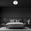 Afbeelding van Briloner Leuchten BLOCK - LED plafondlamp - zwart decoratief - neutraal wit 4000K - Ø38 x 9,5 cm