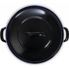 Afbeelding van BK Fortalit Emaille Braadpan 36cm/7.5L – Inductie – Ovenbestendig tot 230 graden – Zwart/Blauw