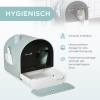 Afbeelding van PawHut kattenbak met houten pootjes - D31-050