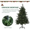 Afbeelding van HOMCOM Kerstboom PVC, PE, Metaal Ø80 x 120 cm Groen
