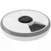 Afbeelding van PawHut Voederautomaat voor huisdieren - Grijs - Ø31,5 x 8,3 cm