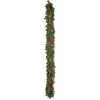 Afbeelding van HOMCOM Kerstguirlande PE 190L x 12B x 8T cm Groen