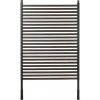 Afbeelding van Outsunny Stalen Tuinhek met PE-coating 93L x 22B x 150H cm Bruin