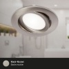 Afbeelding van BRILONER LED Inbouwspot set 7114 Ø 106 mm mat nikkel, 3 stuks