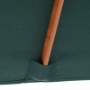 Afbeelding van Outsunny Houten, Bamboe, Polyester Groene Parasol L200 x B150 x H235 cm