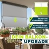 Afbeelding van tillvex® Verticale zonwering 200 x 250 cm voor binnen en buiten met afdekking