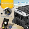 Afbeelding van Tillvex® Compressor Koelbox Elektrisch Zwart, 40 Liter - met Accu