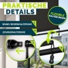 Afbeelding van tillvex® Verticale zonwering 200 x 250 cm voor binnen en buiten met afdekking