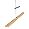 Afbeelding van Elobra Massief Houten LED Hanglamp Colombia S in Eiken, met geïntegreerde Touchbediening