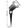 Afbeelding van Philips PULED spike buitenverlichting - zwart